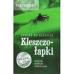 KLESZCZOŁAPKI ZIELONE TICK TWISTER 2 SZT. - przyrząd do błyskawicznego usuwania kleszcza!