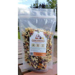 Samfarm SAME WARZYWA MIESZANKA WARZYW DLA KRÓLIKÓW I GRYZONI 200g