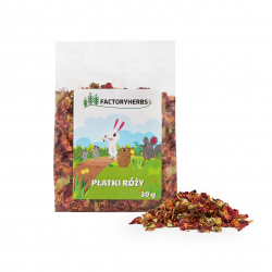 Factoryherbs PŁATKI RÓŻY 30 G