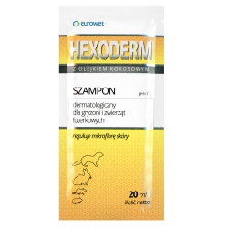 HEXODERM SZAMPON 1 saszetka 20 ml termin 11.25