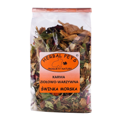 WYPRZEDAŻ!!! HERBAL PETS Karma ziołowo-warzywna ŚWINKA 150g termin 11.2026
