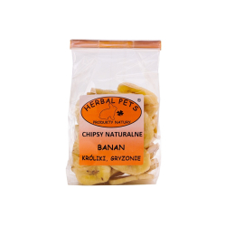 Herbal Pets BANAN - CHIPSY NATURALNE 75g