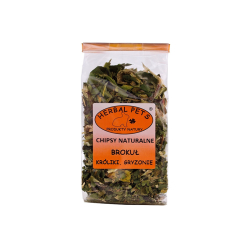 Herbal Pets BROKUŁ - CHIPSY NATURALNE 50g (BROKUŁY)