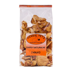 Herbal Pets JABŁKO - CHIPSY NATURALNE 100g
