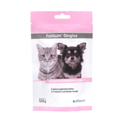 Alfavet FeliGum Gingiva 120g - zapalenie dziąseł i jamy ustnej kotów i małych psów