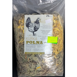 WYPRZEDAŻ !!! Tivo KURKA POLNA 1kg (mieszanka traw i ziół dla królików i gryzoni) nie taka zielona